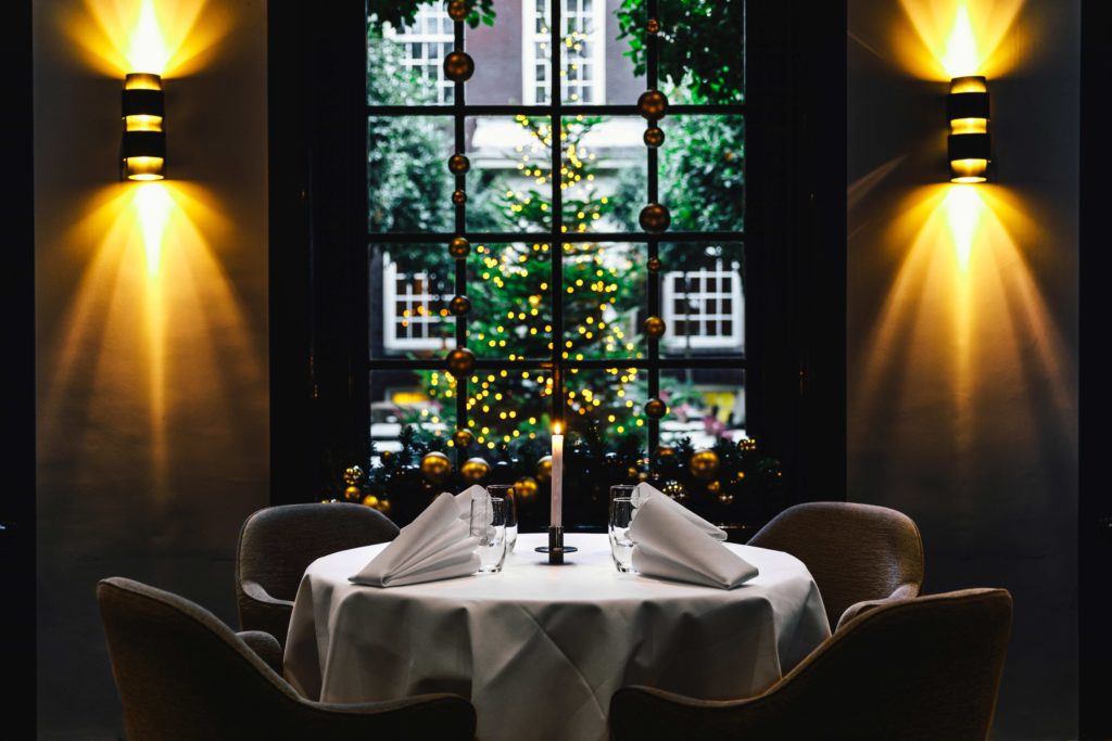 Christmas Restaurant Vinkeles The Dylan Amsterdam Hotel